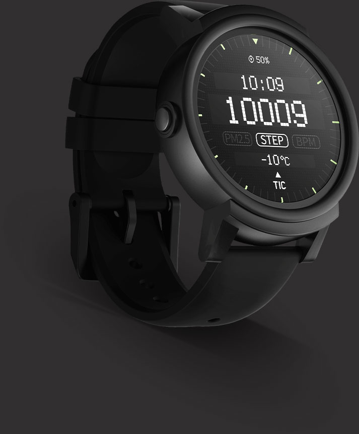 TicWatch S E A smartwatch powered by Wear OS by Google